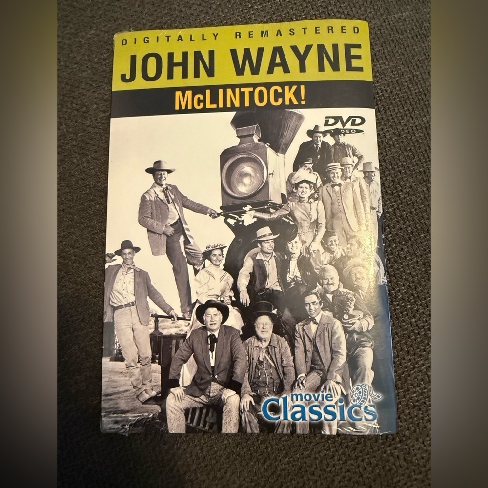 NWT McLINTOCK! | John Wayne Movie Classic | Vintage DVD
